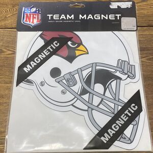 8 Inch NFL Arizona Cardinals Helmet Magnet Logo Fremont Die Car Truck Team Sport